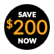 Save $100 Now - Click for more details